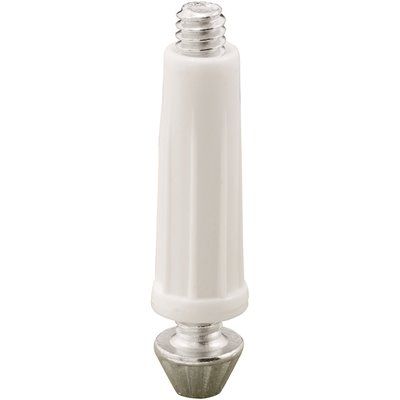 Prime-Line 7/16 in. Steel Pin With Plastic Nylon Base Bi-Fold Door Bottom Pivot