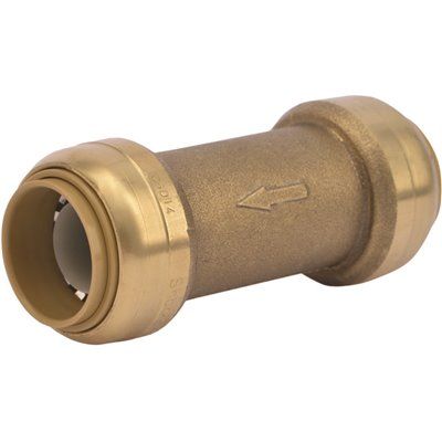SHARKBITE® PUSH FIT CHECK VALVE, 3/4 IN., LEAD FREE