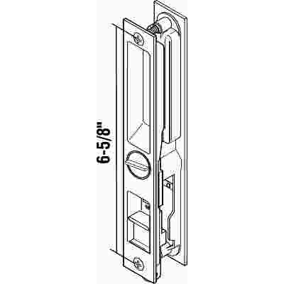 PATIO DOOR LOCK WITH ASSORTED CAMS
