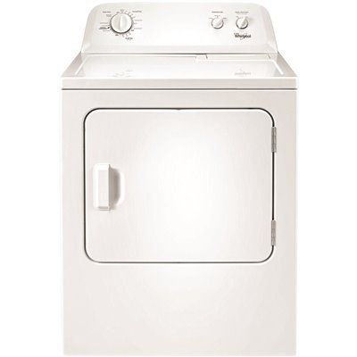 Whirlpool 7.0 cu. ft. 240-Volt Electric Vented Dryer with Wrinkle Shield in White