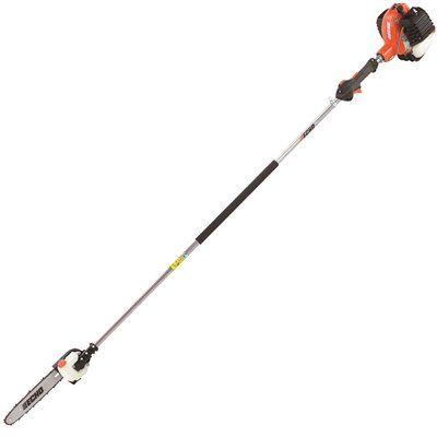 FD.ECHO 12 in. 25.4 cc Gas 2-Stroke X Series Straight Shaft Power Pole Saw with Shaft Extendi