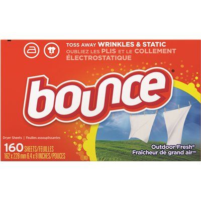 Bounce Outdoor Fresh Scent Fabric Softener Dryer Sheets (160-Count)