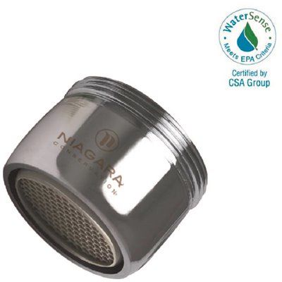 NIAGARA DUAL THREAD AERATOR, 55/64 IN., 1.5 GPM, PACK OF 6