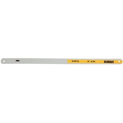 DEWALT 10 in. 24-TPI Bi-Metal Hacksaw Blade (2-Pack)