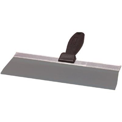 DRYWALL BLUE STEEL TAPING KNIFE 12 IN., PLASTIC HANDLE