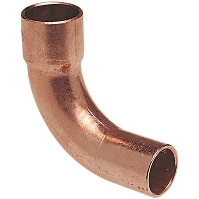 Everbilt 5/8 in. Wrot Copper 90-Degree Ftg x C Long Radius Elbow