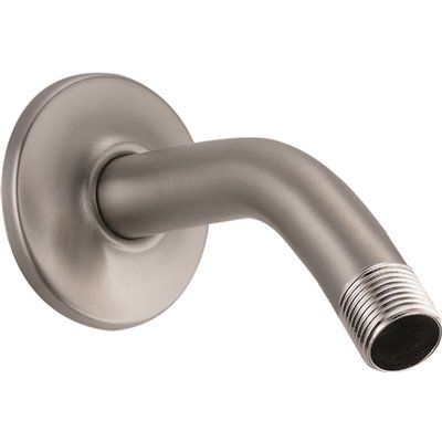 FD.Delta 6 in. Shower Arm and Flange in Stainless
