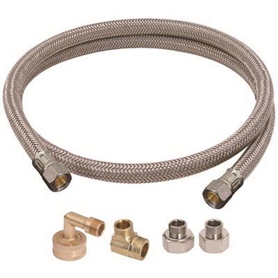 BrassCraft Universal Dishwasher Installation Kit Includes One 3/8 in. Compression Inlet x 3/8 in