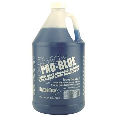 DIVERSITECH® PRO-BLUE™ NON-ACID FOAMING CONCENTRATE OUTDOOR CONDENSER COIL CLEANER, HEAVY DUTY,