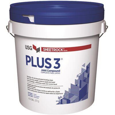 USG Sheetrock Brand 4.5 Gal. Plus 3 Lightweight All-Purpose Pre-Mixed Joint Compound