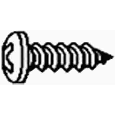 SCREW SELF TAPPING PAN HEAD 10 X 1/2 IN., 100 PER BOX