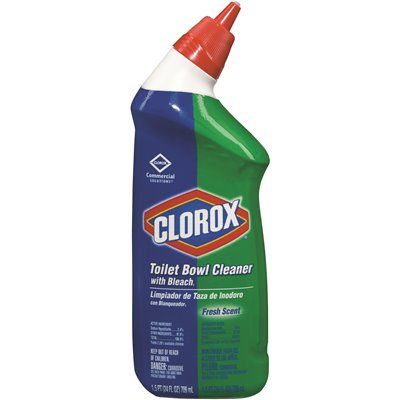 CLOROX® TOILET BOWL CLEANER WITH BLEACH, FRESH SCENT, 24 OZ., 12 BOTTLES PER CASE