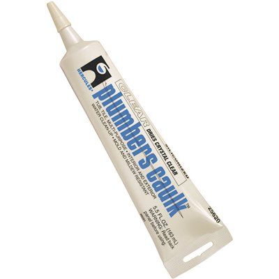 Hercules 5.5 oz. Clear Plumber&#39;s Caulk