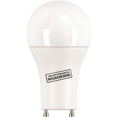 MAINTENANCE WAREHOUSE 60-Watt Equivalence Dimmable A19 GU24 LED Light Bulb in Soft White 2700K (