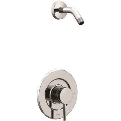 MOEN Align 1-Handle Posi-Temp Tub and Shower Faucet Trim Kit in Chrome (Valve and Shower Head No
