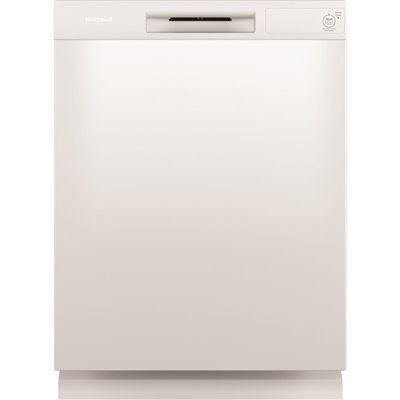 Hotpoint 24 in. White Front Control Built-In Tall Tub Dishwasher with 60 dBA