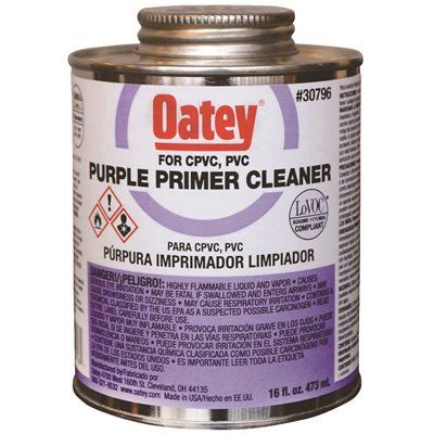 Oatey 32 oz. Purple Pipe Primer and Cleaner