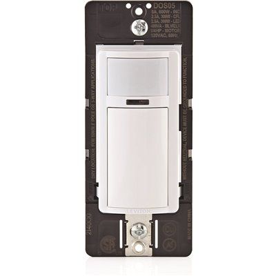 Leviton Decora Occupancy Motion Sensor Light Switch Single Pole or 3-Way