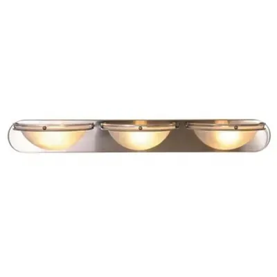 3-Light Brushed Nickel Bath Light