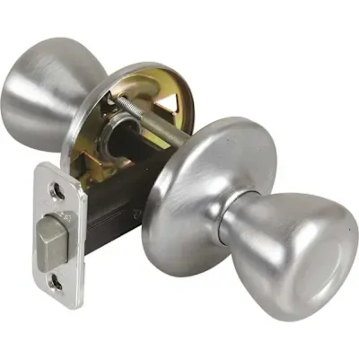 KWIKSET KwiksetÂ® Tylo Passage Knob, Satin Chrome