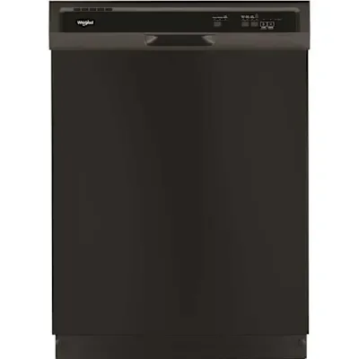 USE 327077983.WHIRLPOOL® 24-INCH DISHWASHER WITH ACCUSENSE® SOIL SENSOR, BLACK, 3 CYCLES / 4