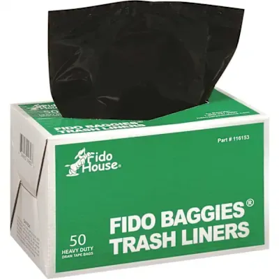 Fido 13 Gal. Pet Waste Liner, Package of 50