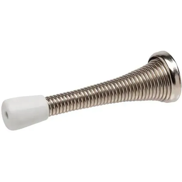 Everbilt Satin Nickel Spring Door Stops Value Pack Package Of 5