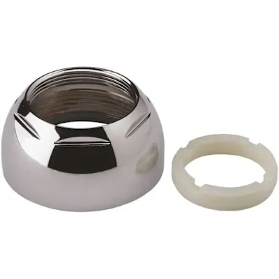 Delta Tank Lever Handle Cap Assembly in Chrome