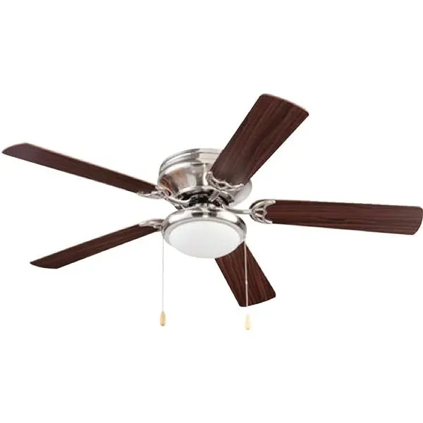 Seasons® 52 In. 5-Blade LED Ceiling Fan W/ Light (Brushed Nickel)