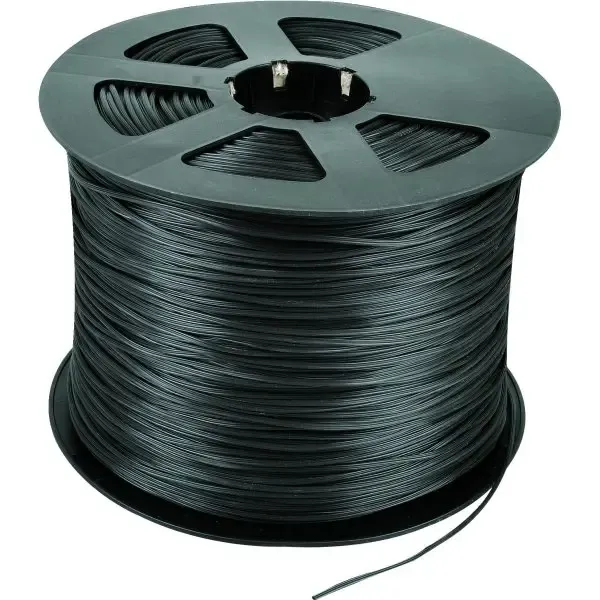 .155 In X 1710 Ft Vinyl Serrated Screen Retainer Spline (Black)