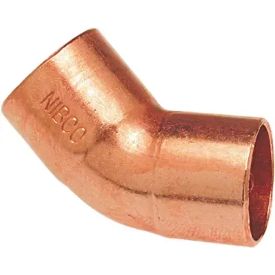 NIBCO 3/4 in. Wrot Copper 45-Degree C x C Elbow (25-Pack)