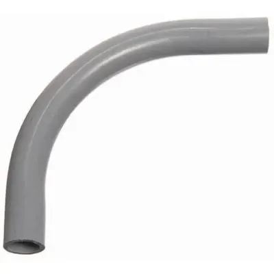 Carlon 3/4 in. 90 Degree Schedule 40 PVC Plain End Standard Radius Elbow (Case of 25)