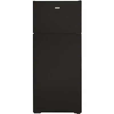 Hotpoint 17.5 Cu. Ft. Top-Freezer Refrigerator, Black, ADA