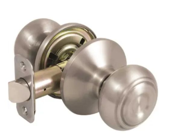 Defiant Hartford Satin Nickel Passage Hall/Closet Door Knob