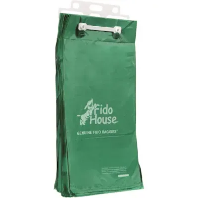 Fido House Baggies Pet Waste Header Bags, Case Of 12