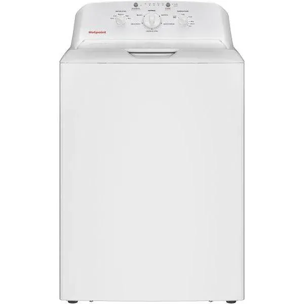 Hotpoint® 4.0 Cu. Ft. Capacity Washer With Stainless Steel Basket Htw265aswww