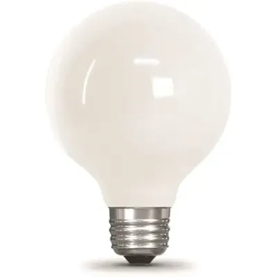 FEIT ELECTRIC Electric G25 5.5w 2700k E26 Base Wht Frost Filament LED Bulb Package Of 12