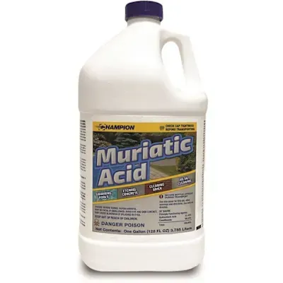Champion 1 Gallon Muriatic Acid Case Of 2