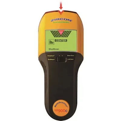 Zircon MultiScanner HD900c Multi-Function Stud Finder