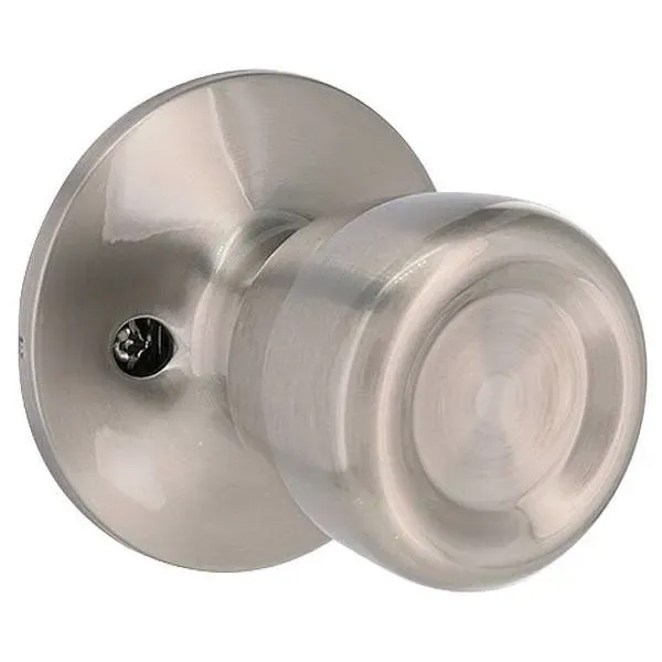 Shield Security Tulip Dummy Door Knob (Satin Nickel)