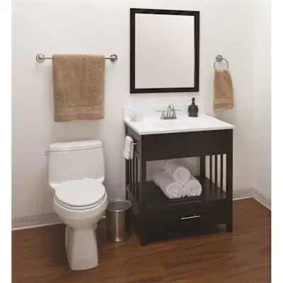 Seasons Raleighâ„¢ Brushed Nickel 24&quot; Towel Bar
