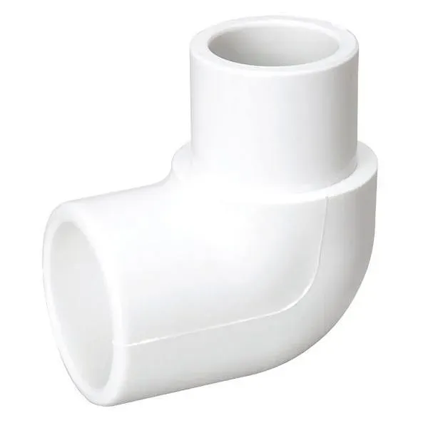 Mueller Streamline 1 In. PVC Schedule-40 Pressure 90-Degree Spigot X Slip Elbow
