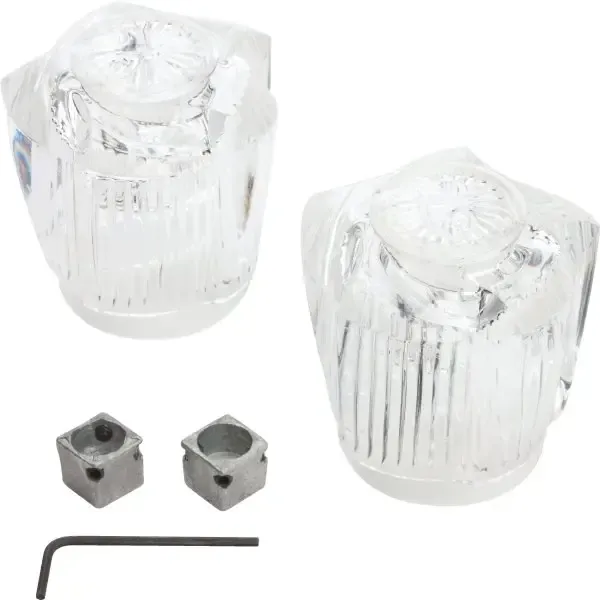 Fit All Large Handle Clear 2pk