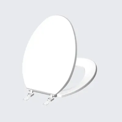 MAINTENANCE WAREHOUSE Plastic Elongated Toilet Seat White Case Of 10