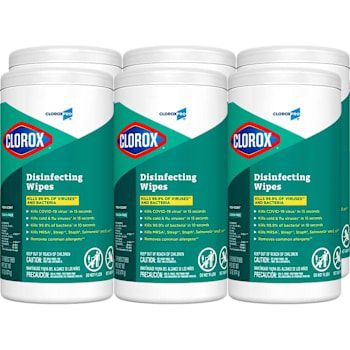 Clorox Disinfecting Wipes, Cloroxpro, Fresh Scent, 75 Count, Case Of 6