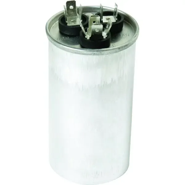 Supco 370 Volt 35/5 Mfd Round Dual Run Capacitor