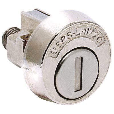 Compx National Mailbox Lock 4c Style Clockwise