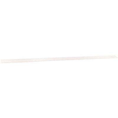 Hampton Bay 91.5 in. W x 0.125 in. D x 4.5 in. H Cabinet Toe Kick, Satin White