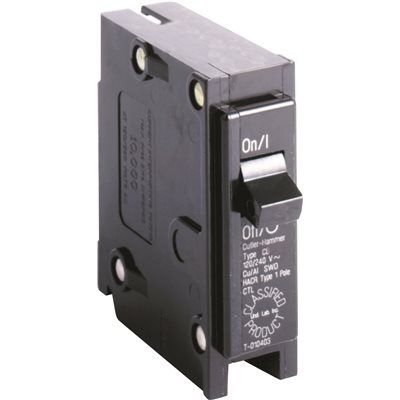 Cutler-Hammer 15 Amp 120/240 Volt 1-Pole Cl Type Circuit Breaker