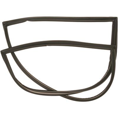 FD GE Refrigerator Fresh Food Door Gasket (Black), Part # Wr24x10237
